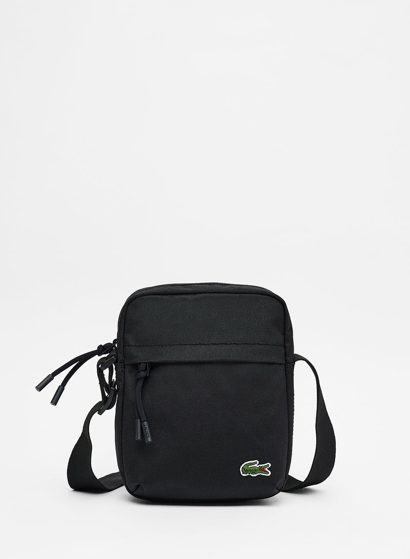 LACOSTE Neocroc Basic Messenger Bag Black - Image 1