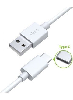 omars USB Type-C 3A Fast Charging and Data Cable White 1 m  - Image 3