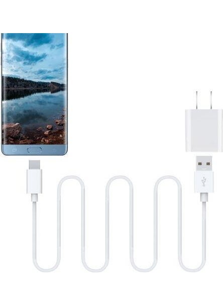 omars - USB Type-C 3A Fast Charging and Data Cable White 1 m - Image 1