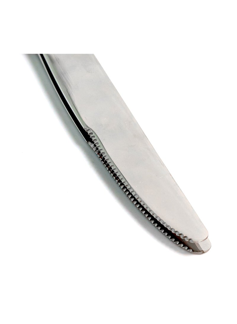 WINDCERA طقم سكاكين حلوى للأميرات 2 قطعة من الفولاذ المقاوم للصدأ للاستخدام المتعدد - Image 4