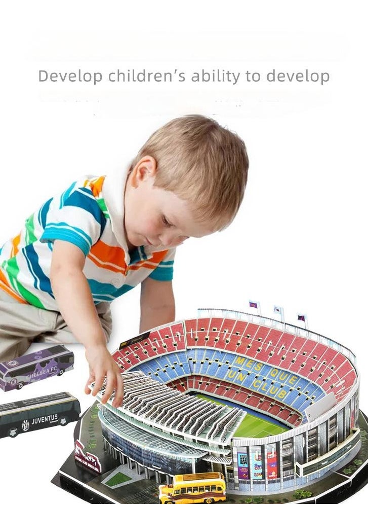 Zeindustry Toys - Qatar Lusail Stadium 3D Football Field Puzzle Toys - Image 1