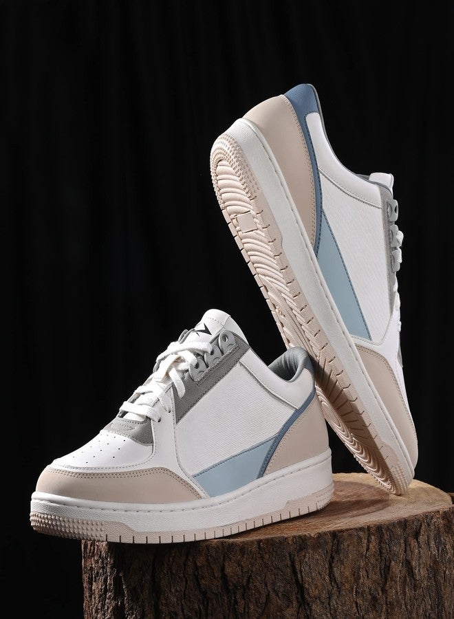 كروزر حذاء رياضي رجالي أبيض من كروزر، طراز أوغسطس، مقاس 8 بريطاني (2505-12) - Image 2