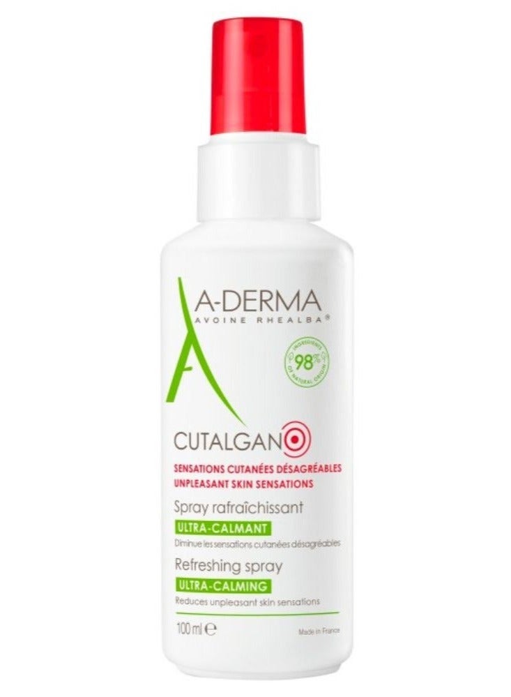 A-DERMA Cutalgan Ultra-Calming Refreshing Spray 100ml - Image 1