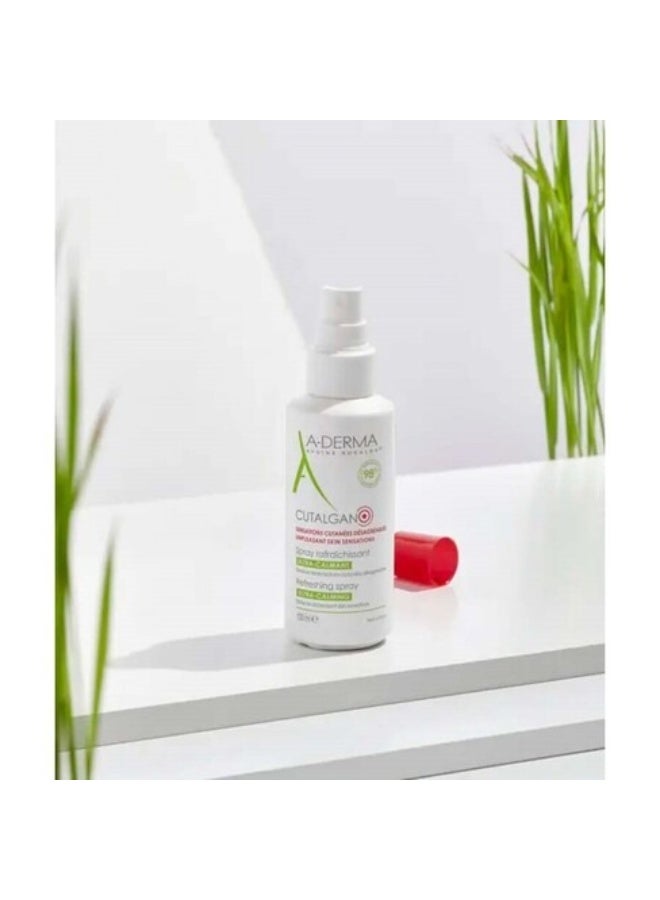 A-DERMA Cutalgan Ultra-Calming Refreshing Spray 100ml - Image 2