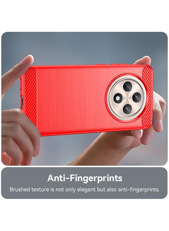 اس-توب جراب لهاتف OPPO Reno12 F 4G مصنوع من ألياف الكربون وملمس ناعم من مادة TPU - Image 5