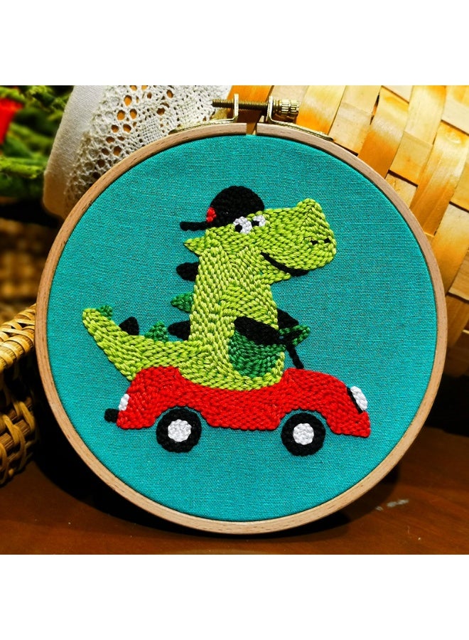 16cm Cartoon Unicorn DIY Embroidery Kit - Image 1