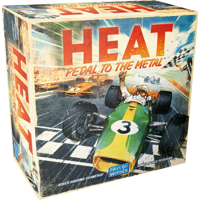 Asmodee HEAT Pedal to the Metal Board Game Intense Car Racing and Strategy Game Fun Family Game for Kids and Adults Ages 10 14 Players 60 Minute Playtime - Image 3