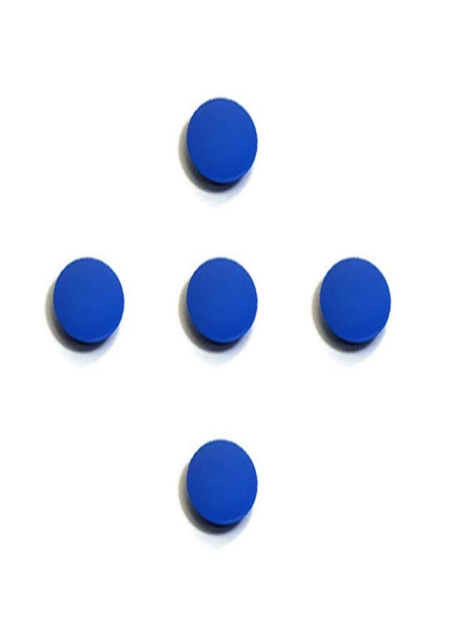 Audio-Visual Direct High Powered Magnets for Glass Dry-Erase Boards, Set of 5 Blue - Image 3