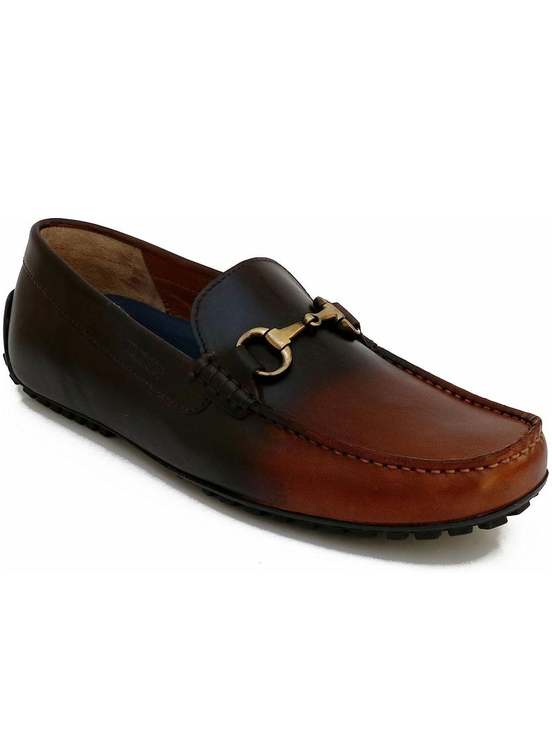 RUOSH - Men's Loafer Slip on Driving Comfort Leather Work Office Formal Occasion Party Casual Wear Italian Design Anti Skid Padded Insole Premium Shoes - Image 1