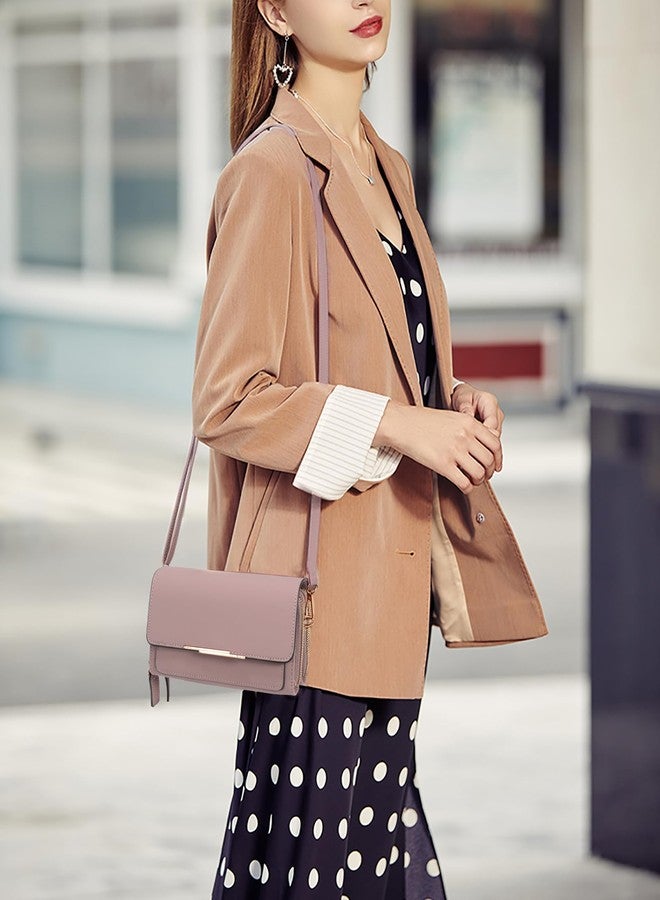 يو تي أوه حقيبة كتف صغيرة من UTO للنساء، حقيبة هاتف محمول، محفظة مع حامل بطاقات، حقيبة يد، لون وردي - Image 2