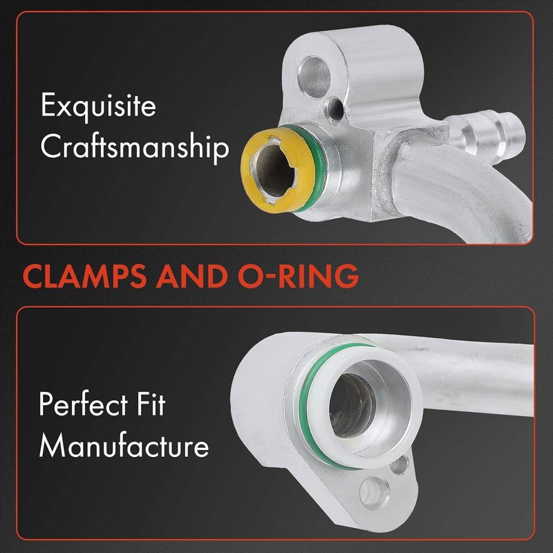 A-Premium A/C Suction Hose Assembly for BMW E84 X1 - Image 3