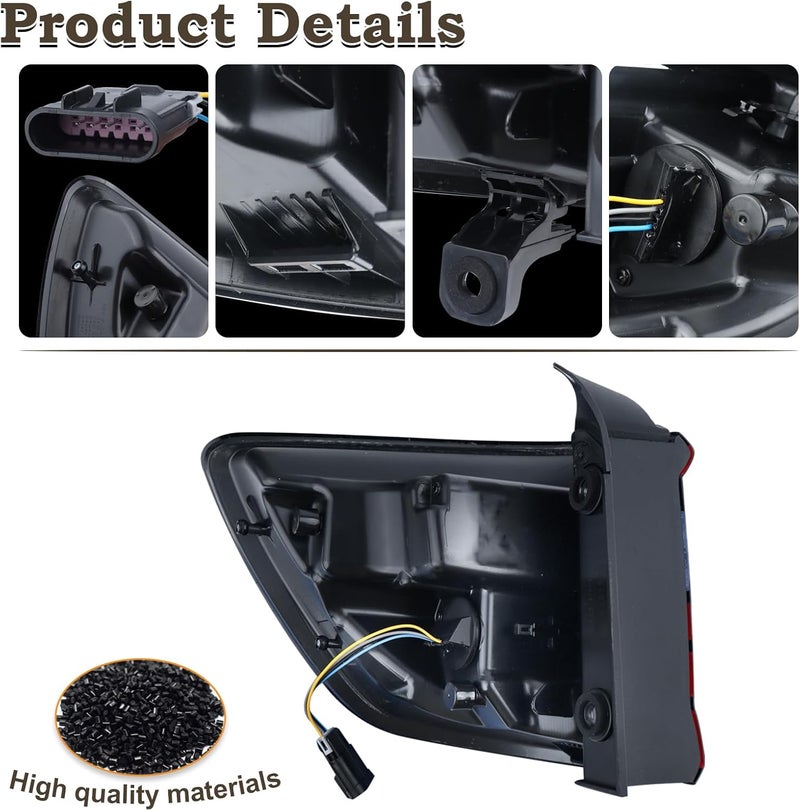 KAMDKI Right Passenger Side Outer Tail Light LED Rear Lamp for 2014-2023 Dodge Durango - Image 4