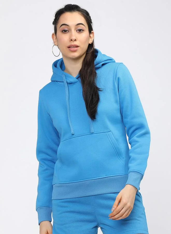 طوكيو توكيز Regular Fit Kangaroo Pocket Hoodie by Styli