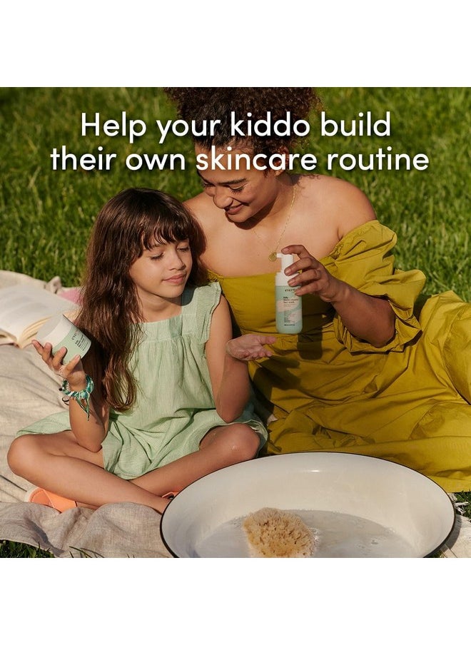 Evereden Evereden Happy Kids Skin & Lips Routine - Multi-Vitamin Kids Face Wash & Kids Face Cream & Tinted Lip Oil Set - Clean & Vegan Skin Care for Kids 3+ - Moisturizing, Nourishing, & Protective Kids Skin  - Image 4