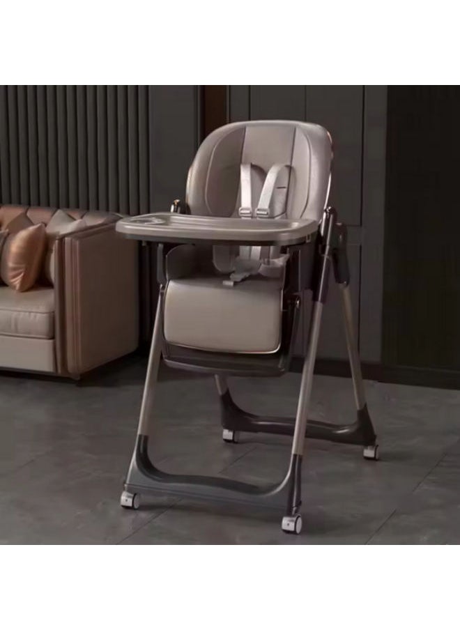 Kidilo Quality Foldable Baby High Chair - Multifunctional and Portable(8122)  - Image 2