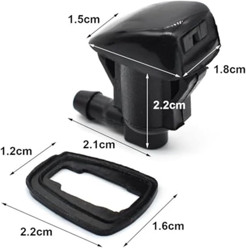 Wivplex Windshield Wiper Washer Nozzle Kit for Jeep Grand Cherokee - Image 3