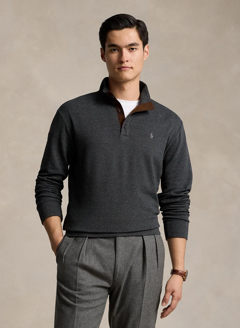 بولو رالف لورين Logo Knitted Sweatshirt