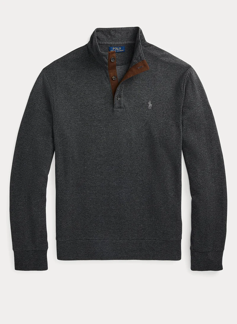 بولو رالف لورين Logo Knitted Sweatshirt