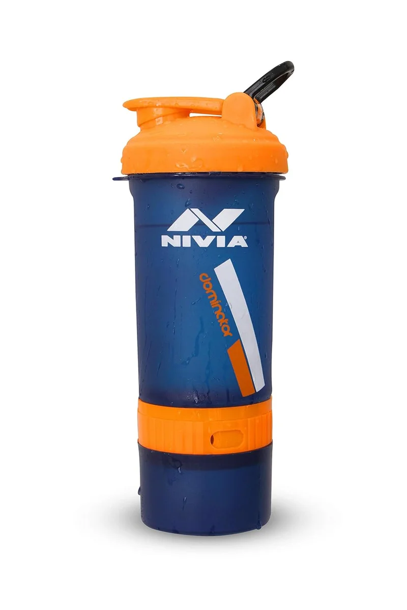 نيفيا Nivia Dominator 2.0 Plastic Sports Bottle - 650ml (Blue)