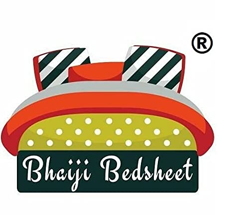 BhaiJi BedSheet مفرش سرير بهائيجي 180 TC للأطفال بطبعة كرتونية مزدوجة مع 2 غطاء وسادة - كرنفال الحيوانات - Image 5
