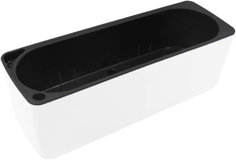 klarako 39cm Detachable Self Watering Houseplant & Herb Indoor Rectangular Planter Pot  White - Image 2