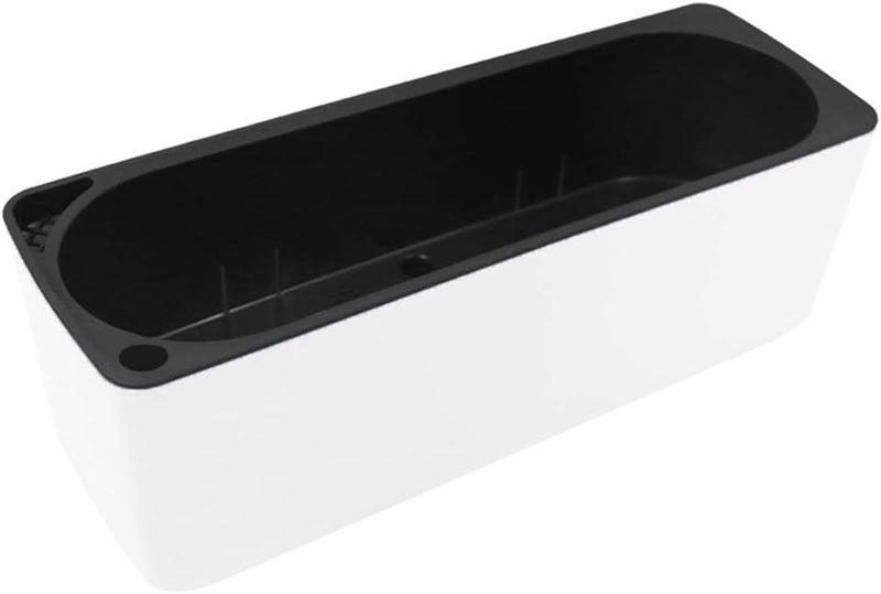 klarako 39cm Detachable Self Watering Houseplant & Herb Indoor Rectangular Planter Pot  White - Image 3