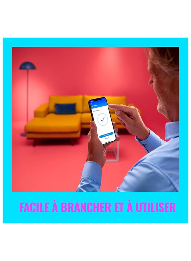 Wiz شريط إضاءة LED RGBW ذكي 4م، متصل عبر Wi-Fi وBluetooth، متوافق مع Alexa وGoogle Assistant والتحكم عبر التطبيق، نوع مخرج ساطع G (غير قابل للتوسيع) - Image 5