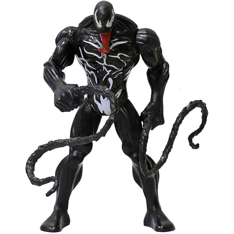 6.27 inch Movie Superhero Action Figures Toys Characters Perfect for Themed Parties for Kids Ages 3 and Up (16cm Black Venom)
