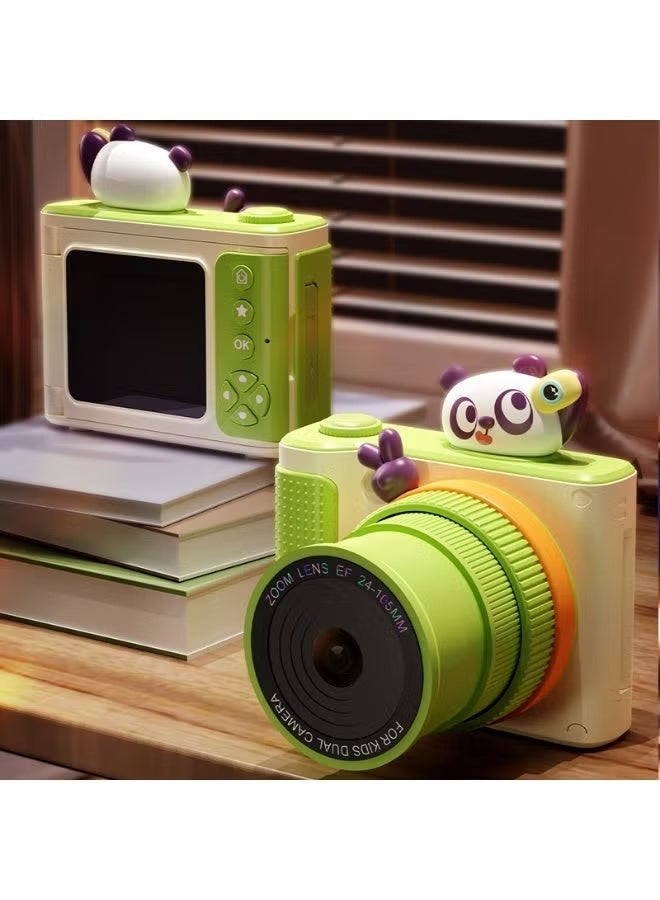 BlueFire Kids Selfie Camera with 180° Flip-Out Screen & 48MP Ultra HD Lens – 1080P Video Recorder, 24-105MM Zoom, Built-in Games & Music, Flash, 2.4” Display, 32GB Expandable Storage – Creative Digital Camera for Children, Rechargeable Mini Kids Vlogging Camera for Selfies, Travel, Learning & Fun Gift for Boys and Girls Ages 5+ - Image 2