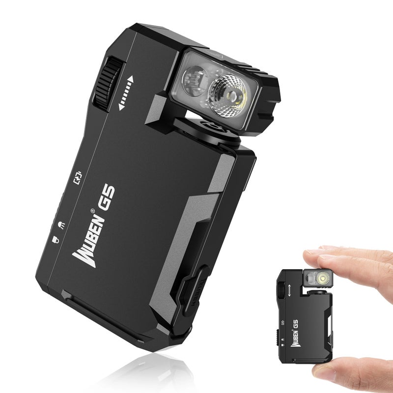 Wuben Multi-Color Magnetic EDC G5 Flashlight 400 Lumen Usb-c Rechargeable Keychain Hands for Camping, Car Repair, Home Use - Image 1