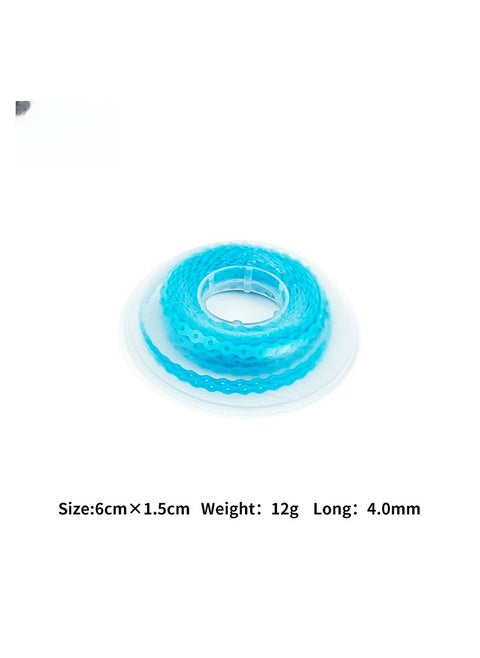 4.57M Orthodontic Rubber Chain, Braces Dynamic Chain (4.0mm)