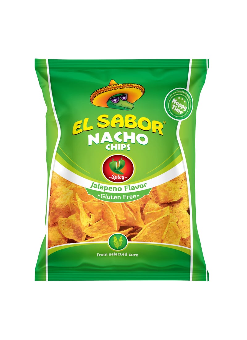 El Sabor Jalapeno Nacho Chips - Image 1