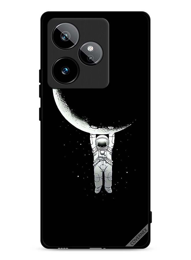 Covernex Realme GT 7 5G Protective Case Cover Astronaut Hanging On Moon Photographic Print