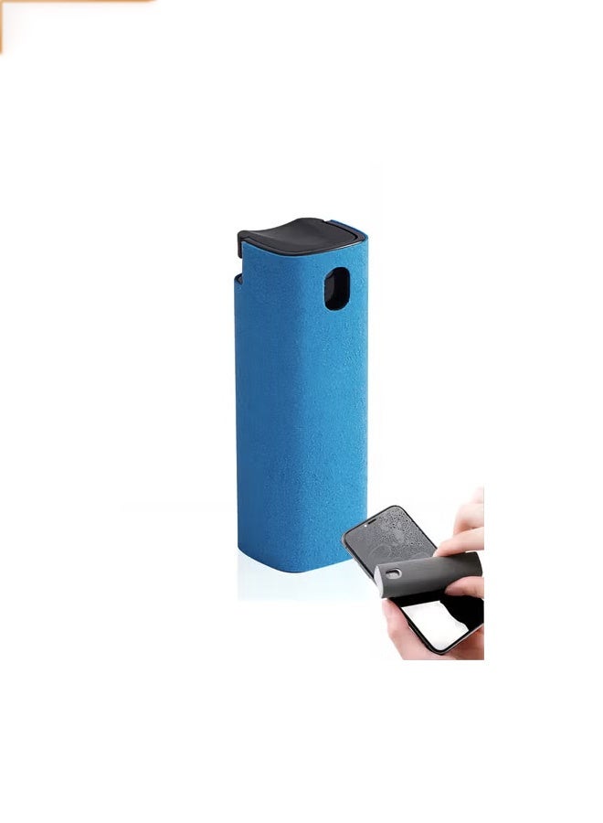 Taimi Touch Screen Cleaning Kit, Spray and Built-in Microfiber Cloth -  Screen Cleaner for Phone, Laptop Screen, Tablet, Car Screen - Blue - Image 1