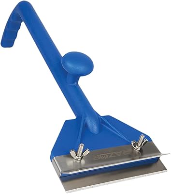 Mr. Bar-B-Q Mr. Bar-B-Q Razor Commercial Grade Griddle Scraper with Plastic Handle  - Image 1
