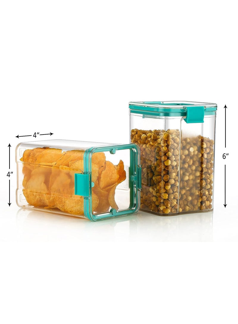 ANKUR Quality product for your lifestyle Unbreakable Square Airtight Storage Container Set for Fridge|Store N Lock Container with Leak Proof Locking Lid - Image 2