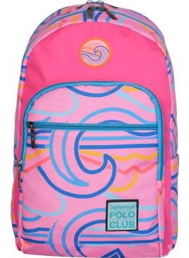 Cambridge Polo Club Wave Multi Compartment Unisex Children Primary School Bag  - Image 1