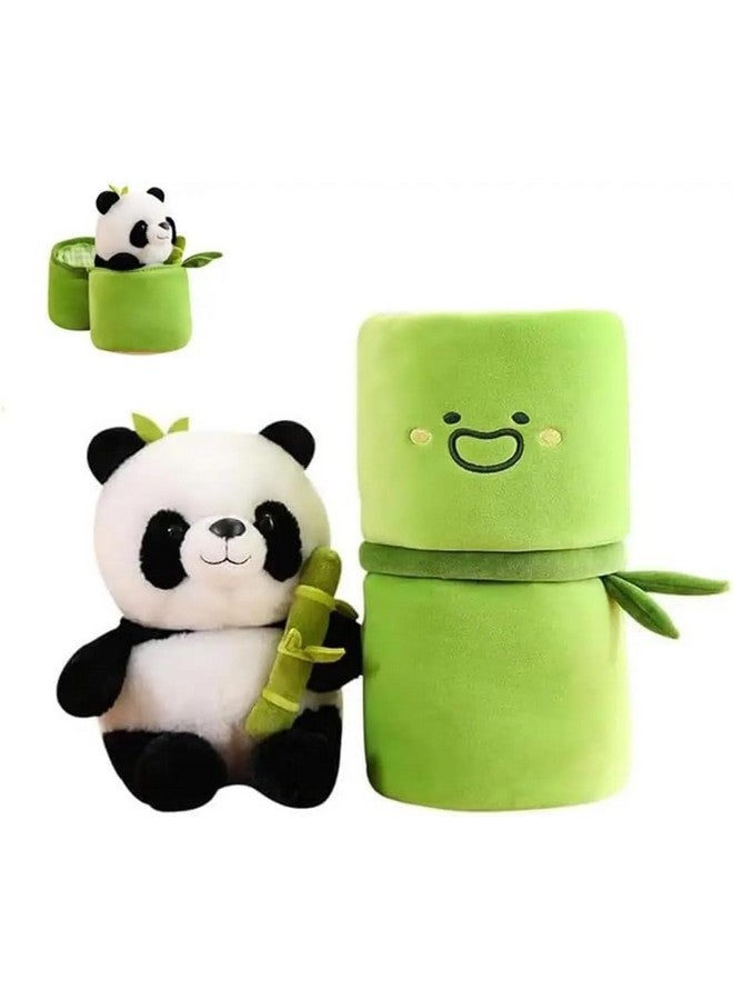 SCOOBA SCOOBA Super Soft Korean Quality Cute Bamboo Tube Panda Soft Toy 30cm - Image 1