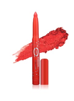 Fashion Colour German Eyeshadow Long-wearing Easily Blendable High Pigmentation Shimmery Lids Seamless Glide Buildable Eyeshadow Stick Poppy Red  - Image 1