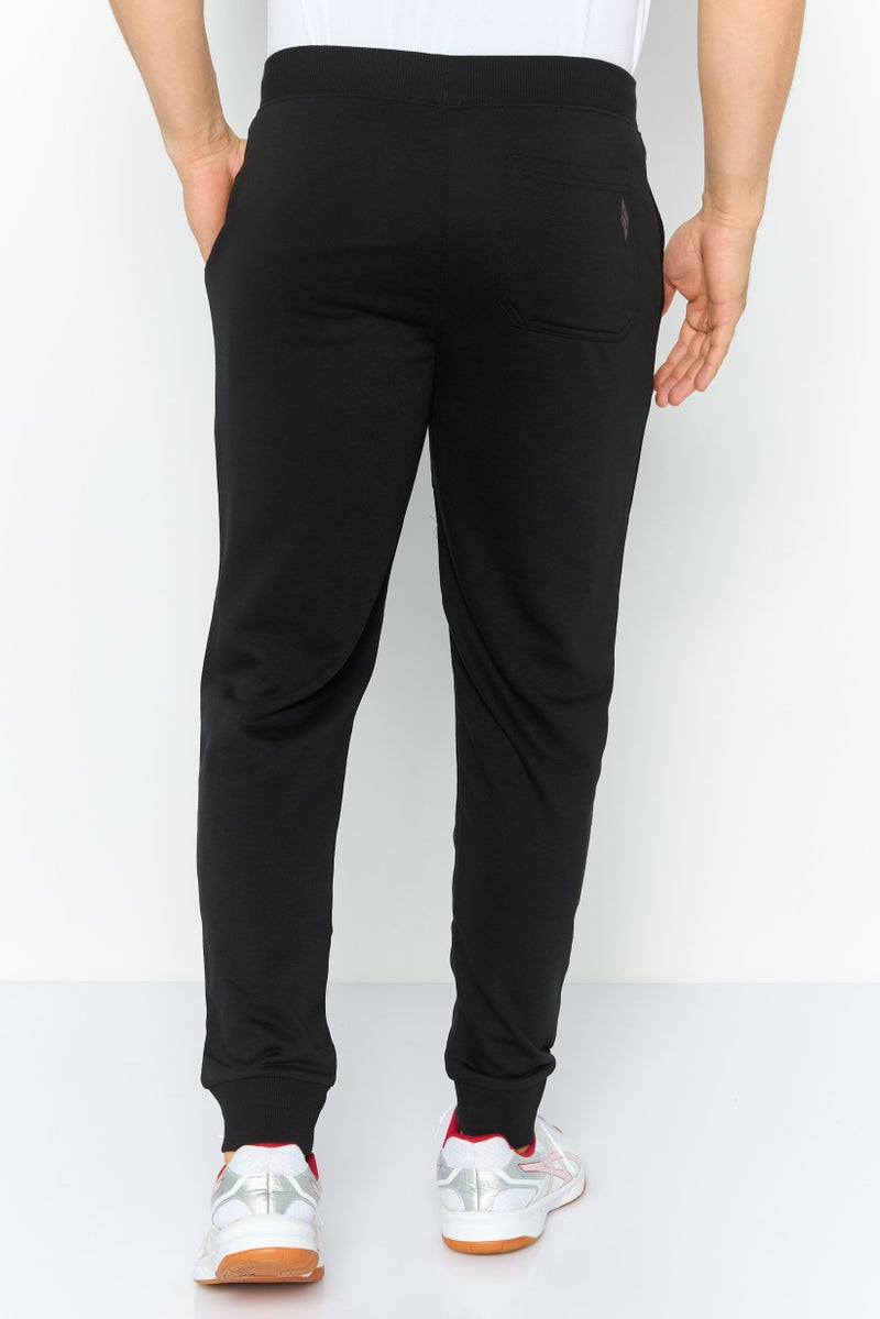 SKECHERS Men Sportswear Fit Outdoor Sweatpants, Black - Image 4