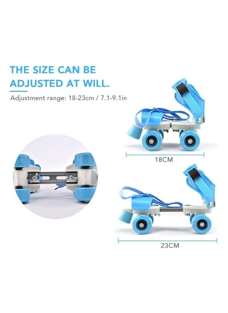 QSHOP® Beginner Roller Skates Adjustable Size Front Spacers for Kids Ages 4-12 Years Old PU 4 Wheels Roller Skates with School Sports Toys - pzsku/ZBFA637FE35B71E30072AZ/45/_/1730553367/1880de89-61cf-42b7-986c-c5b1e31bdb33