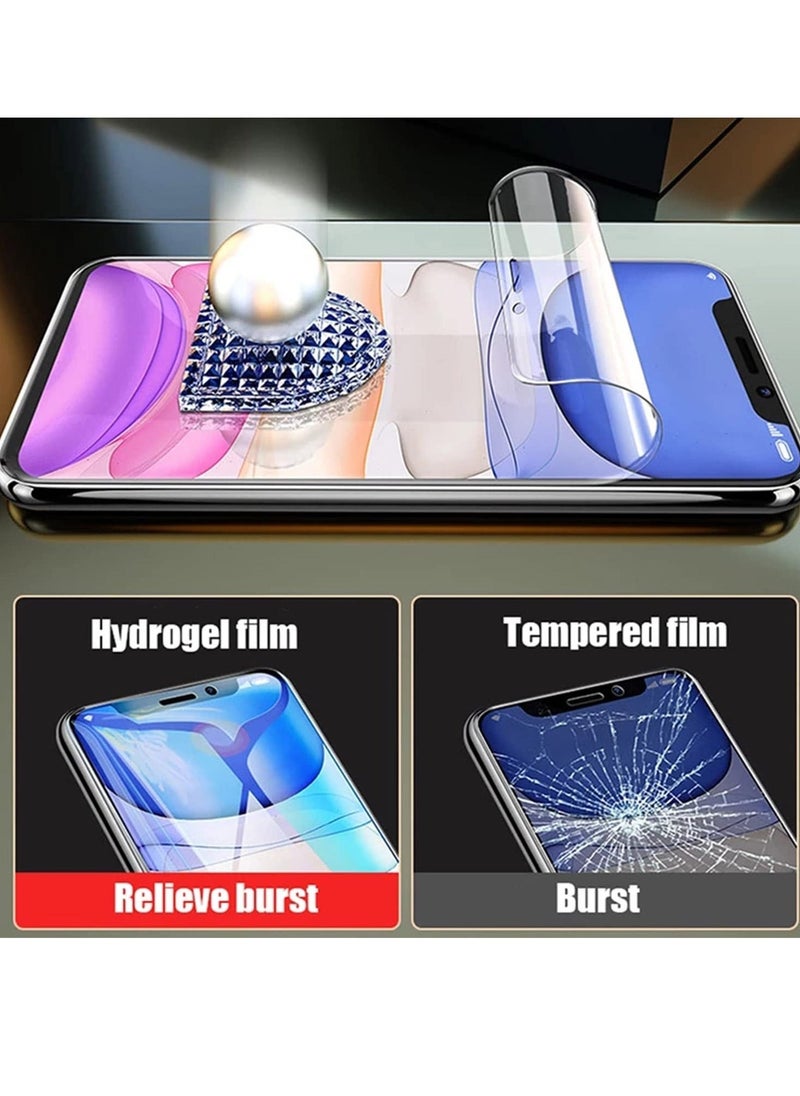 Raxoom 1+2Pcs) Compatible with iPhone 14 Pro Max Case And Screen Protector (Hydrophilic Film) Clear Cover No-Bubble for Apple 14 Pro Max Case (14 Pro Max-6.7) - Image 4