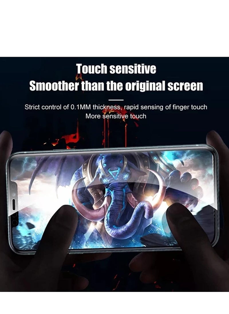 Raxoom 1+2Pcs) Compatible with iPhone 14 Pro Max Case And Screen Protector (Hydrophilic Film) Clear Cover No-Bubble for Apple 14 Pro Max Case (14 Pro Max-6.7) - Image 5