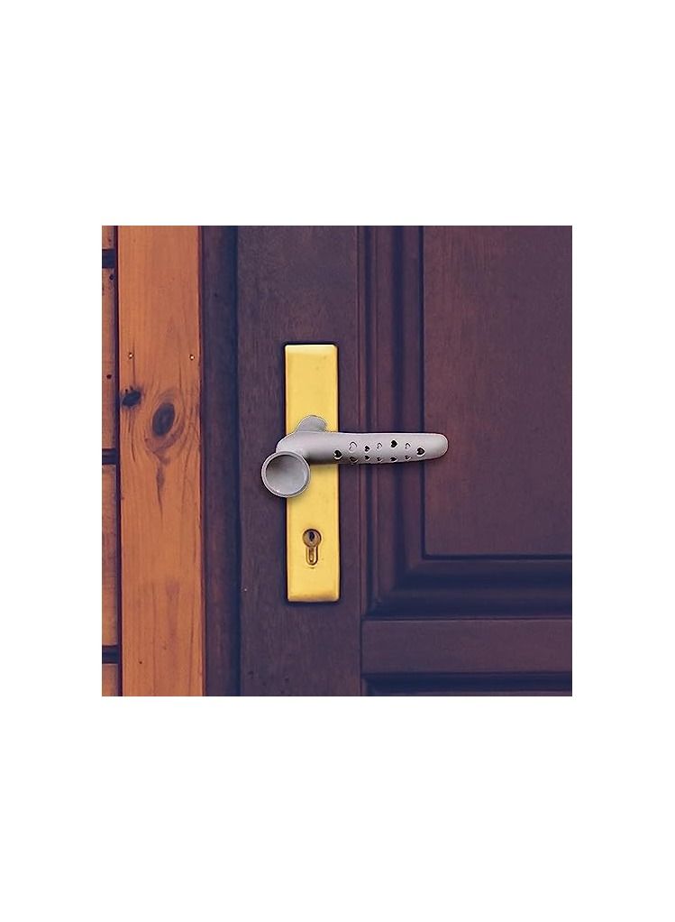 Spaceshoop Silicone Door Stopper Anti Collision Doorknob Cover Punch Mute Door Suction Handle Knob Silicone Bumper for Protecting Wall - Image 2