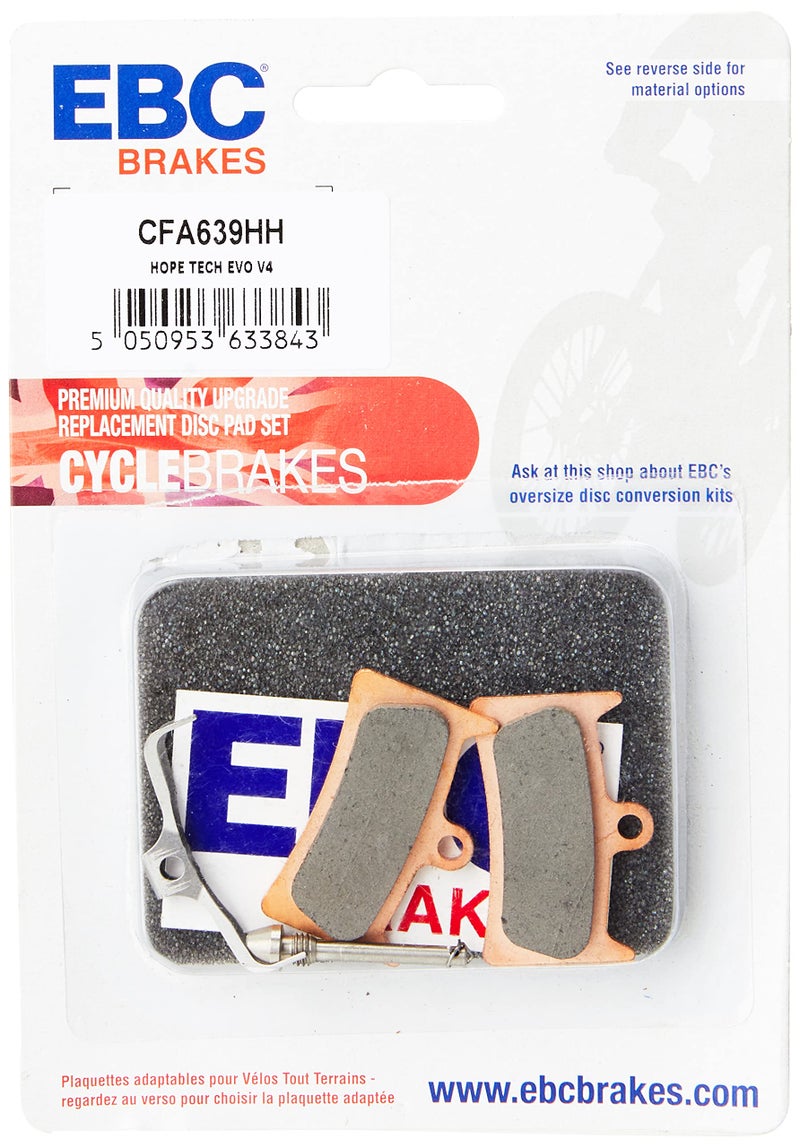EBC Brakes EBC Hope Evo V4 Disc Brake Pad, Gold – Sintered  - Image 2