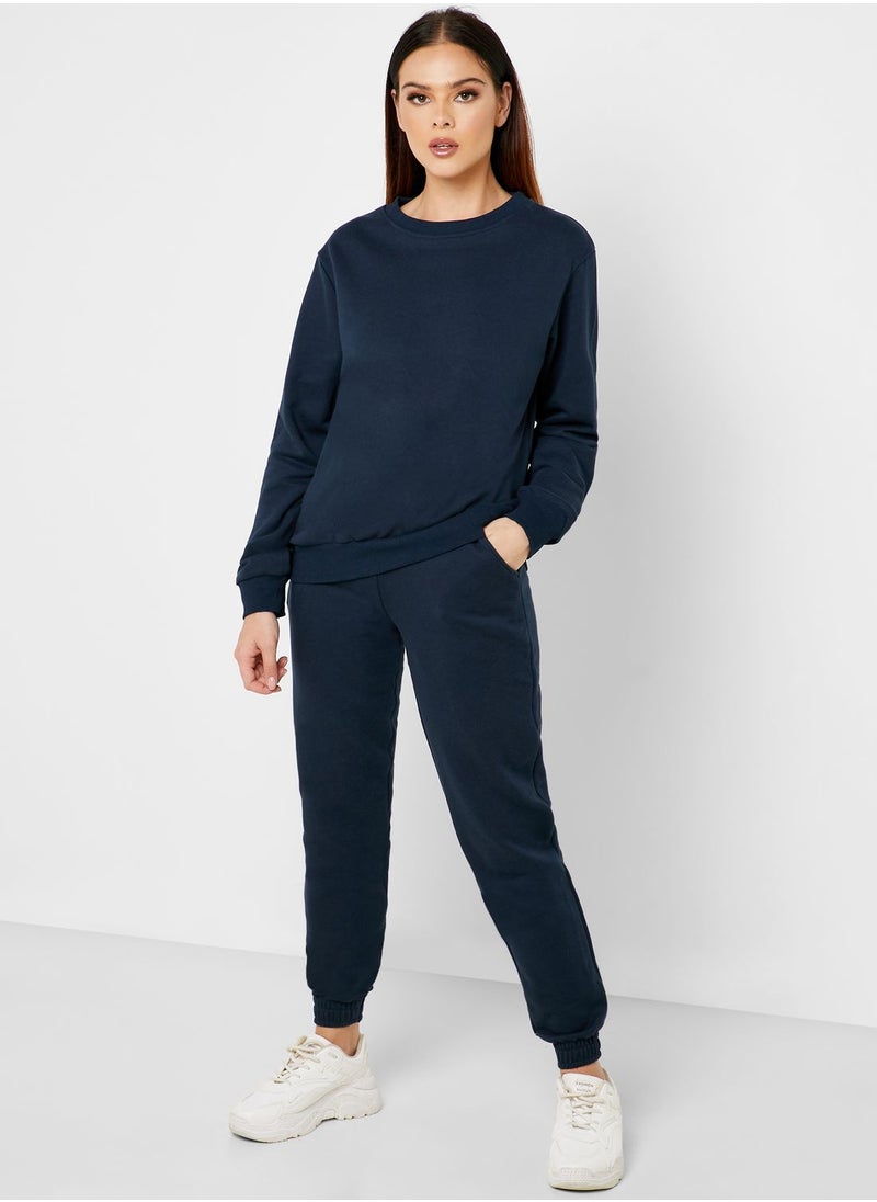 Ginger Basics - Essential Crew Neck Sweatshirt - Image 1