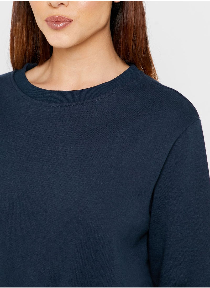 Ginger Basics - Essential Crew Neck Sweatshirt - Image 1