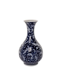 Ceramic Vase Chinoiserie  Intricate Chinoiserie design, adds an exotic touch to any room