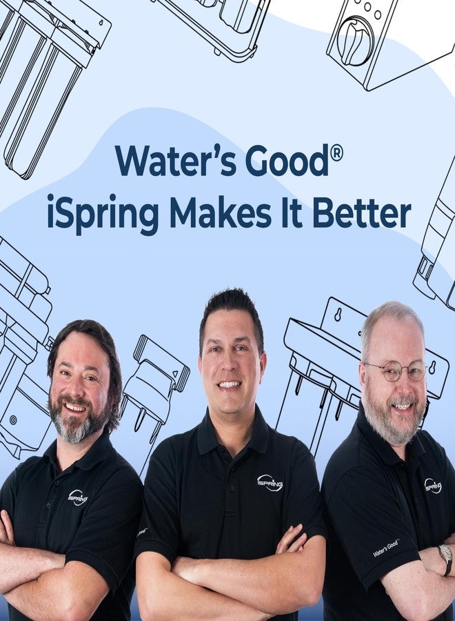 آي سبرينج مشبك غشاء مزدوج من iSpring ACN23X2، #Acn23، أبيض - Image 2