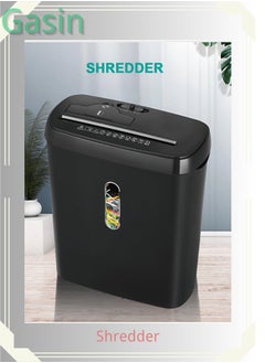 Gasin Paper Shredder-Powerfull, 8-Sheet Strip Cut With 3.17-Gallon Basket, P-2 Security Level, 3-Mode Design Shred CD & Credit Card, Durable And Fast With Jam Proof System, Paper Shredder For Home and Office  - Image 1